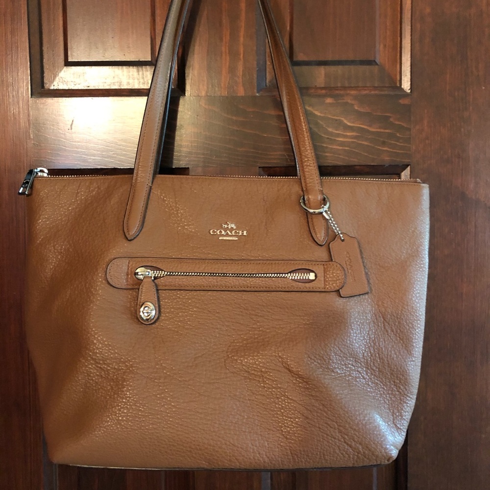 Coach Leather Tote